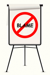 Write first draft - do not identify cause, blame or solution